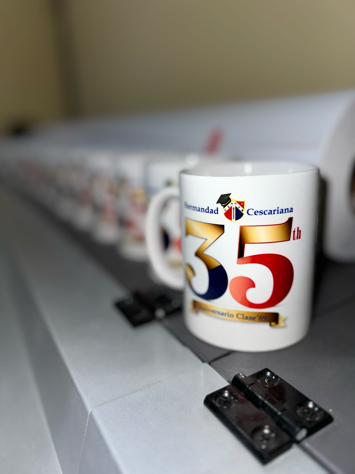 Taza blanca personalizable