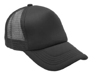 GORRA MALLA NEGRA